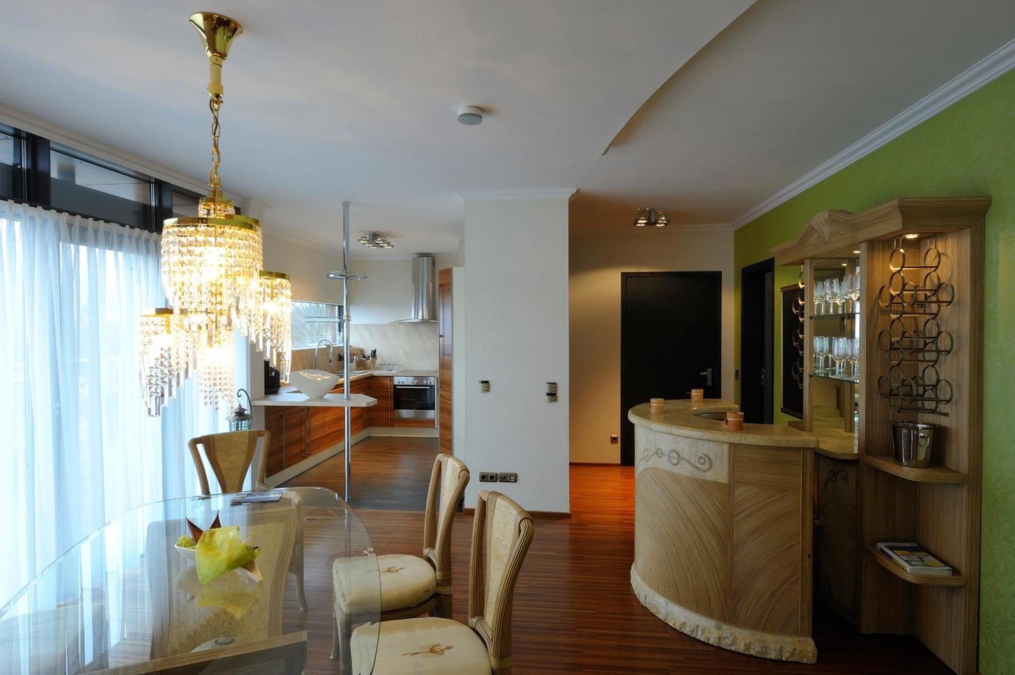 Apartment Via Lapis - Panoramablick Ueber - Garten - Pool - Sauna - Luxus Dresden