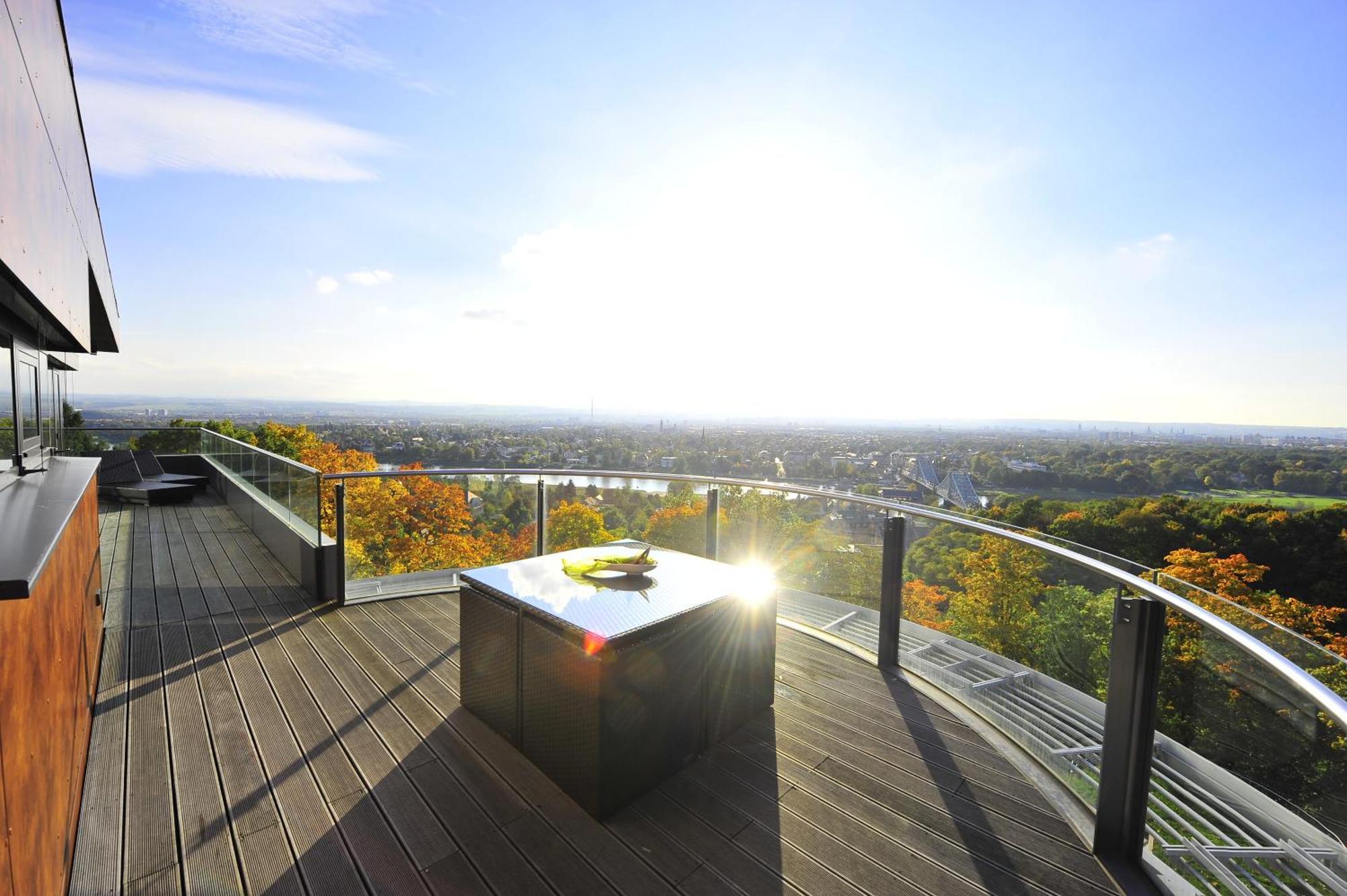 Appartement Via Lapis - Panoramablick Ueber - Garten - Pool - Sauna - Luxus *